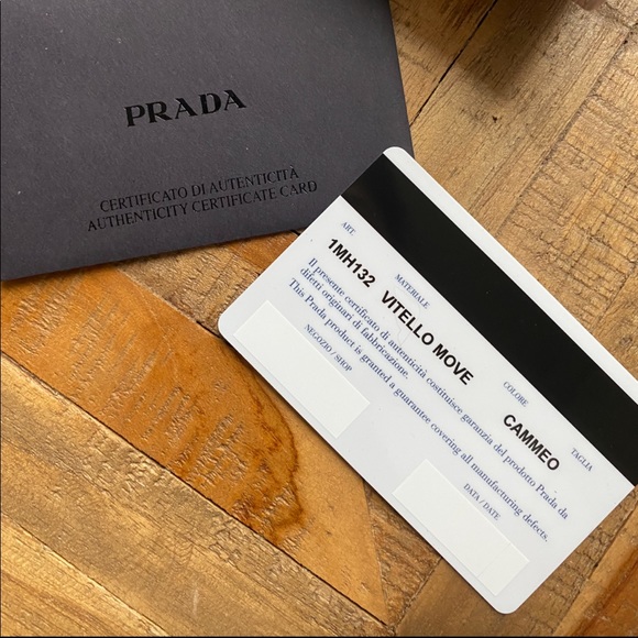 Prada Vitello Move Continental Flap Wallet Cammeo - Picture 8 of 8